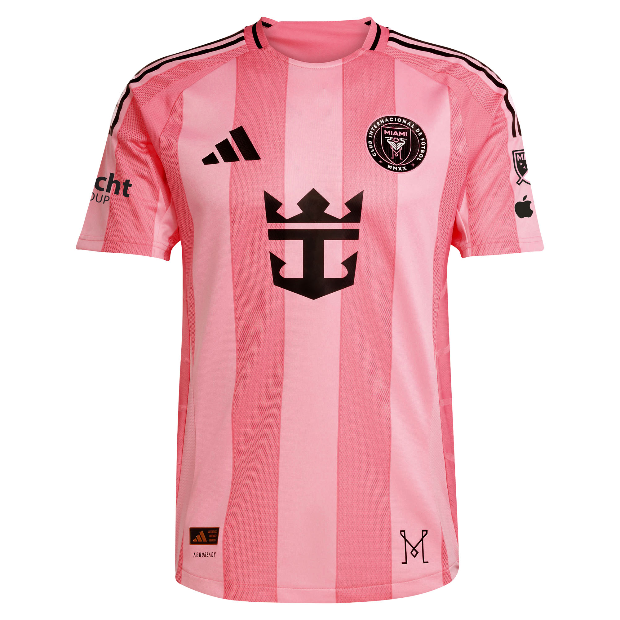 Men's Inter Miami CF Lionel Messi adidas Light Pink 2025 Euforia Authentic Player Jersey